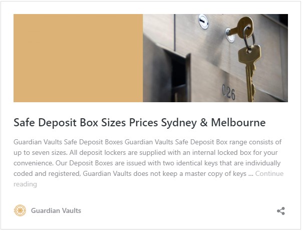 safe deposit